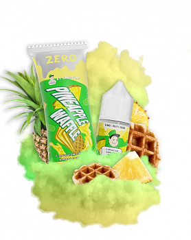 Жидкость для ЭСДН CandyMan SALT "Pineapple Waffle / Сливочные вафли с ананасом" 10мл 15мг.