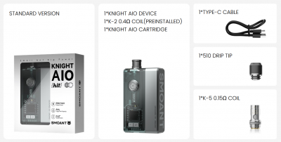 Купить Smoant Knight AIO 90W (Tiffany Blue) Smoant Knight AIO 90W (Tiffany Blue)